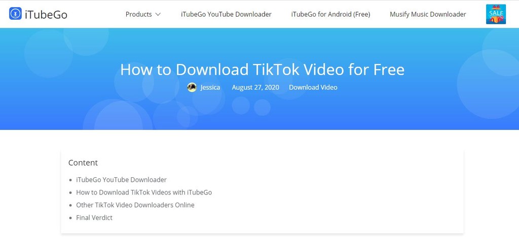 download tik tok videos online